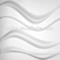 beautiful and easy installed vacuum forming house decorative 3D PVC wall panels